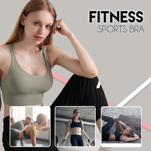 Cross Back Supportive Sports Bra