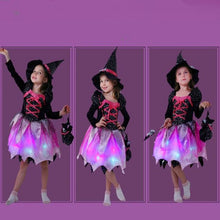 将图片加载到图库查看器，Happy Halloween girl witch costume - 1203
