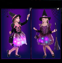 将图片加载到图库查看器，Happy Halloween girl witch costume - 1203
