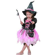 将图片加载到图库查看器，Happy Halloween girl witch costume - 1203
