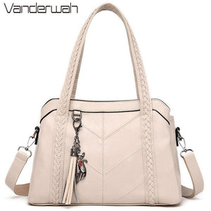 3 Main Bag Leather Luxury Handbags Women Bags Designer Handbags Quality Ladies Shoulder Crossbody Hand Bags For Women 2020 Sac