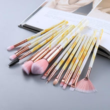 将图片加载到图库查看器，Makeup Brushes Tool Set (5pcs/10/15) - 1203
