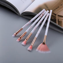将图片加载到图库查看器，Makeup Brushes Tool Set (5pcs/10/15) - 1203
