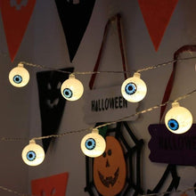 将图片加载到图库查看器，LED Halloween Pumpkin Spider Bat Skeleton String Light - 1203
