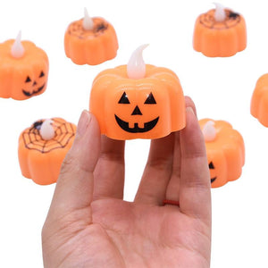 Halloween pumpkin candle LED light - 1203