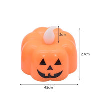 将图片加载到图库查看器，Halloween pumpkin candle LED light - 1203
