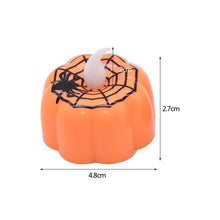 将图片加载到图库查看器，Halloween pumpkin candle LED light - 1203
