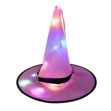 将图片加载到图库查看器，Halloween LED glowing witch hat - 1203
