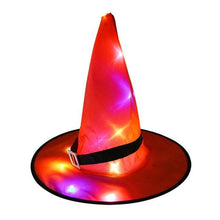 将图片加载到图库查看器，Halloween LED glowing witch hat - 1203
