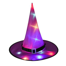 将图片加载到图库查看器，Halloween LED glowing witch hat - 1203
