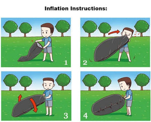 Ultralight Self-Inflating Air Lounger Sofa