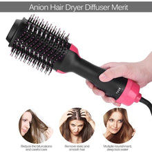 将图片加载到图库查看器，Multifunctional Infrared Negative Ion Hair Dryer Straight Hair Curling Comb
