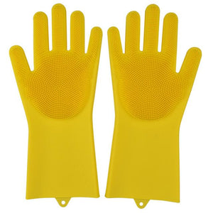 SILICONE DISH WASHING GLOVES - 1203