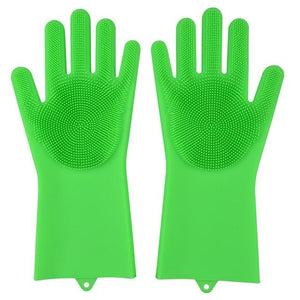 SILICONE DISH WASHING GLOVES - 1203