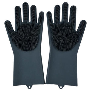 SILICONE DISH WASHING GLOVES - 1203